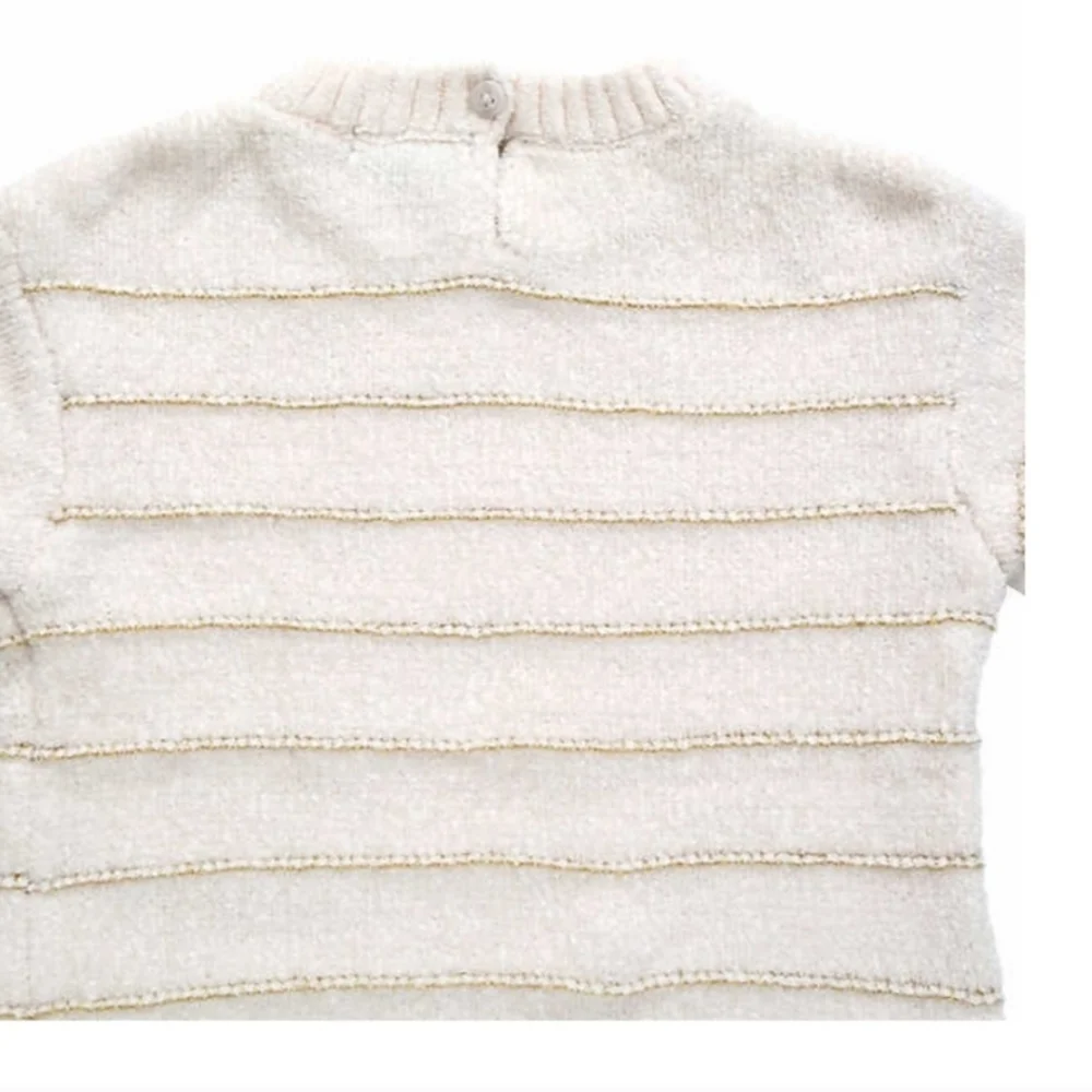 DKNY Kids' 2-piece Chenille Set White Sweater